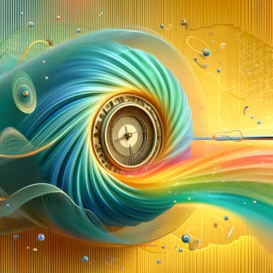 Artistic interpretation of T1 time measurement.